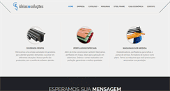 Desktop Screenshot of ideias-solucoes.com.br